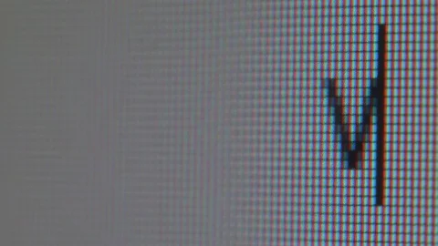 Extra close up of typing phrase with lexical mistake and its correction. Very Video stock 127713923