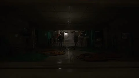 This extra detailed Sci-fi Laboratory environment is perfect for your movie  Video stock 253217341