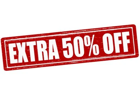 Extra off Stock Illustration