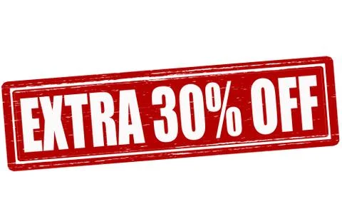 Extra off Stock Illustration