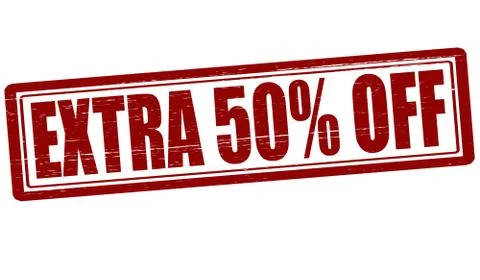 Extra off Stock Illustration