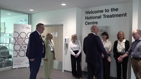 Extra money for NHS will mean 'more operations, more treatments' - John Swinney Vídeo Stock 340592656