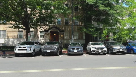 Extra Space Storage sign on Waverly Place NW Stock Footage 323968427