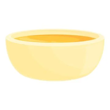 Extract bowl icon cartoon vector. Oil food Stockillustratie