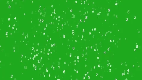 Extraction of Alpha numeric letters on green screen background Stock Footage 296140027