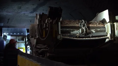 Extraction of minerals Stock Footage 78566477
