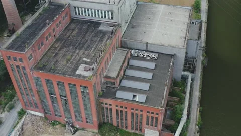 Extraction of minerals installation. Work station. Digging. Working class. Me Stock Footage 136838189