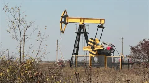 Extraction of oil Stock Footage 19269544