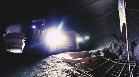 Extraction of potassium mine Stock-Footage 56364394