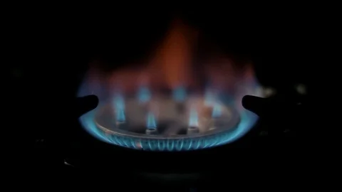 Extraction, supply and use of natural gas in the domestic industry Stock Footage 102654578