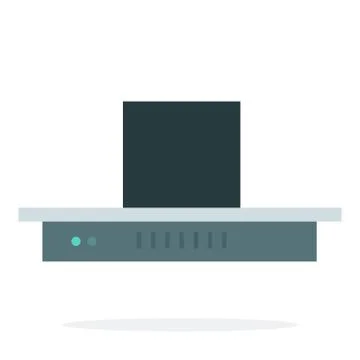 Extractor hood vector flat isolated Stock-Illustration