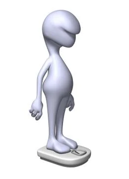 Extraterrestrial creature Stock Illustration