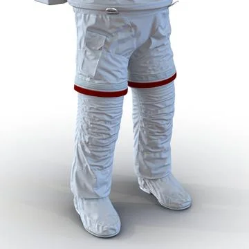 3D Model: Extravehicular Mobility Unit without Visor Rigged for Cinema ...