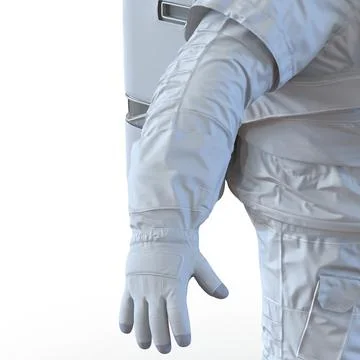 3D Model: Extravehicular Mobility Unit without Visor Rigged for Cinema ...