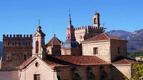 Of extremadura called guadalupe in spain Stock Footage 233688053
