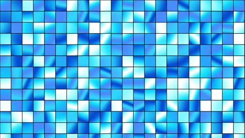 Extreme abstract grid digital background with rectangles and black lines and Stock Footage 347357244
