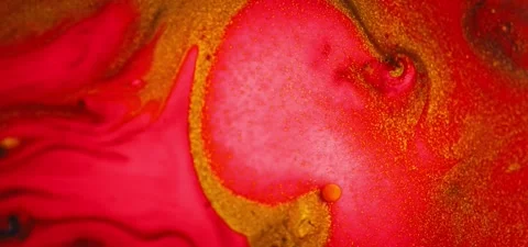 Extreme Close-up Abstract Fluid Effect – Super Slow Motion Background Video stock 316404266