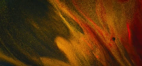 Extreme Close-up Abstract Fluid Effect – Super Slow Motion Background Video stock 316404458