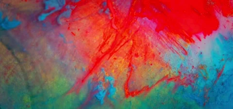 Extreme Close-up Abstract Fluid Effect – Super Slow Motion Background Video stock 316404870