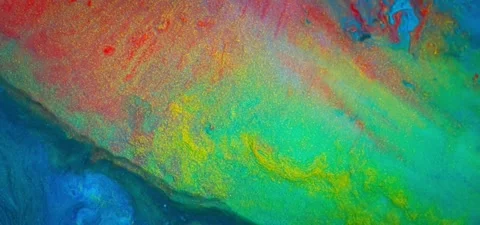 Extreme Close-up Abstract Fluid Effect – Super Slow Motion Background Video stock 316404947