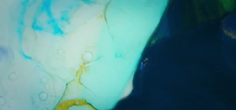 Extreme Close-up Abstract Fluid Effect – Super Slow Motion Background Video stock 316405022