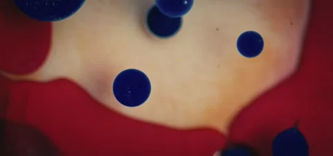 Extreme Close-up Abstract Fluid Effect – Super Slow Motion Background 動画素材 316405332