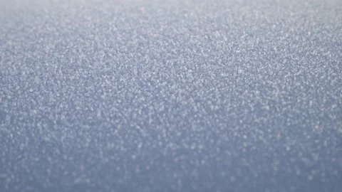 Extreme close up crystallized ice on metal surface. Stock Footage 147123712