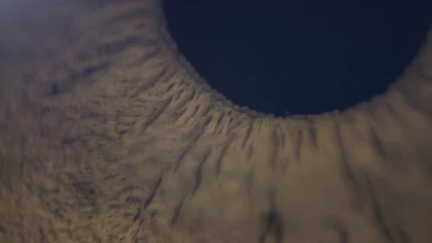 Extreme close up of eye. 4K (UHD) slow motion Stock Footage 81612501