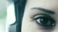 extreme close-up of a eyes that look at the camera HD Footage