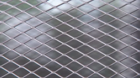 Extreme close up of fan grille Stock Footage 345733462