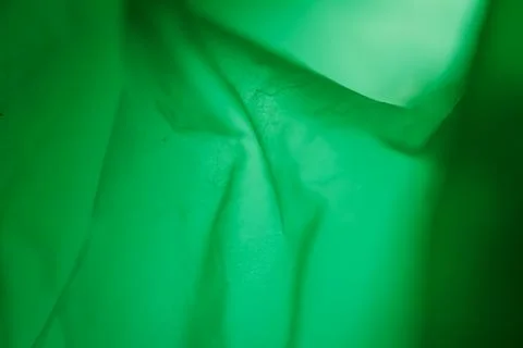 Extreme close up of green plastic texture background. Stock Photos