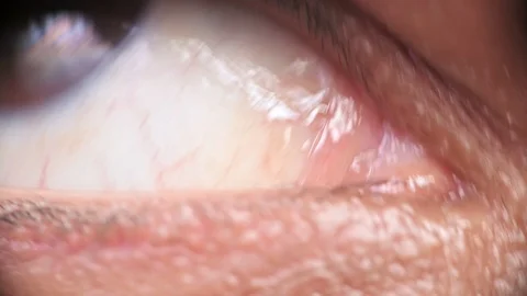 Extreme close up of human eye. Stock Footage 94352332