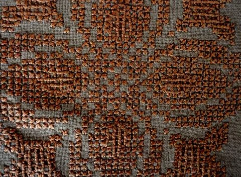 Extreme close up, macro of material for background or texture Stock Photos