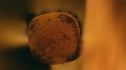 Extreme close up of a match caching on fire show motion Video stock 102284213