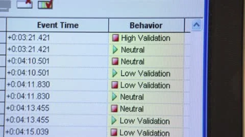 Extreme Close up of MRI computer data - vintage Stock Footage 20449366