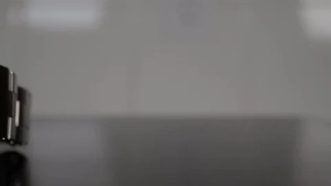 Extreme close up of an Oris Divers Sixty Five watch. Stock Footage 78656000