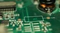 Extreme Close Up Pan Computer Mother Board System Semiconductors New Transistors HD Footage