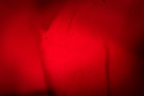 Extreme close up of red plastic texture background. Stock Photos