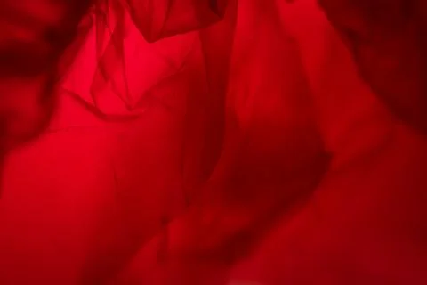 Extreme close up of red plastic texture background. Stock Photos