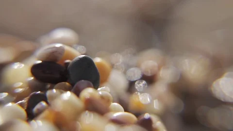 Extreme close up of sand on a beach 動画素材 78561118