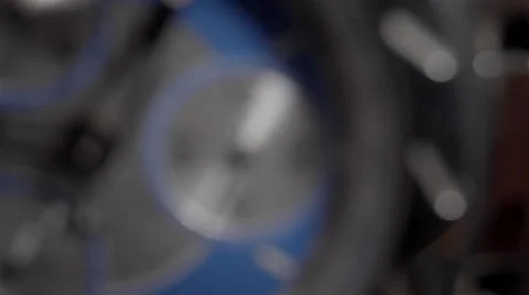 Extreme Close Up of the seconds hand on a men's chronograph watch. Stockbeeldmateriaal 60030282
