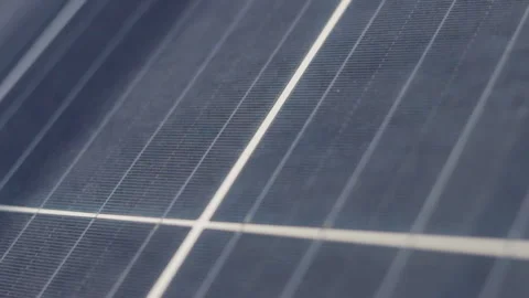 Extreme close up slide camera shot of the panels Video stock 167840095