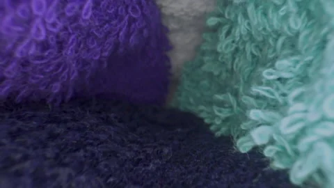 Extreme close up towels 스톡 동영상 229461471