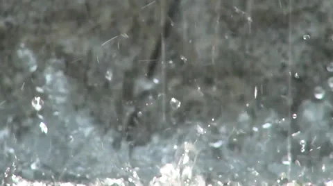 Extreme close up water falling Stock Footage 39462368