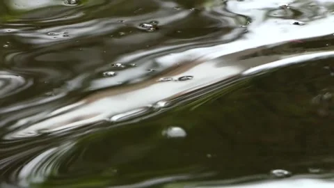 Extreme close-up waves in water Stock-Footage 241171649