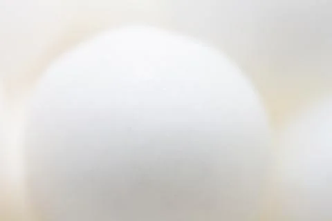 Extreme close up of white small peppermint candy balls Foto stock