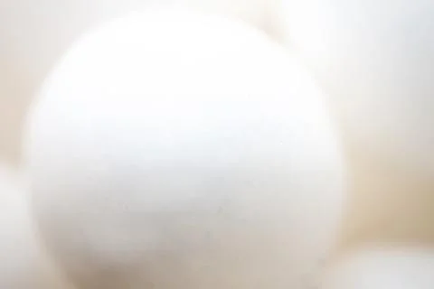 Extreme close up of white small peppermint candy balls Stock Photos