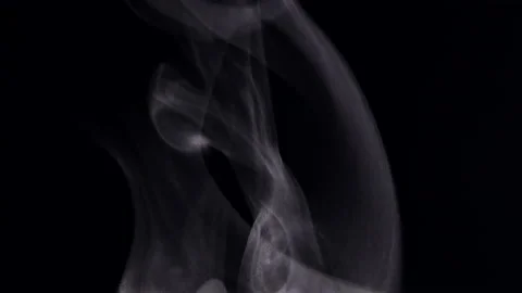 Extreme close up white steam smoke vapor rising up from hot coffee cup Stock Footage 220172011