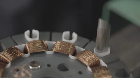 Extreme Closeup of Factory worker replacing parts - Shot on Sony FS7 스톡 동영상 91176649