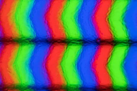 Extreme Closeup pixels of LCD screen. Real image 스톡 사진